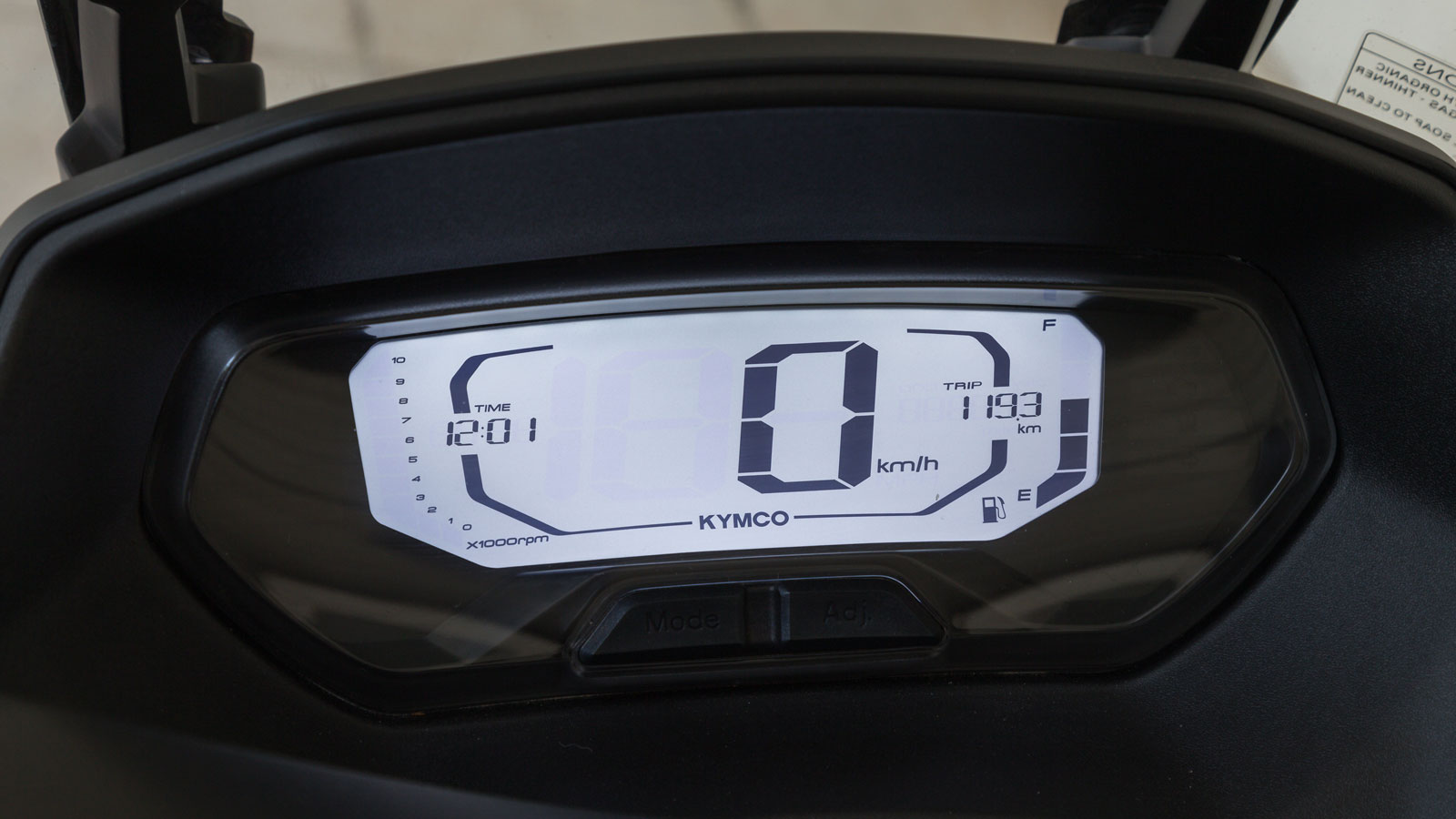 Kymco Skytown 125 – Test